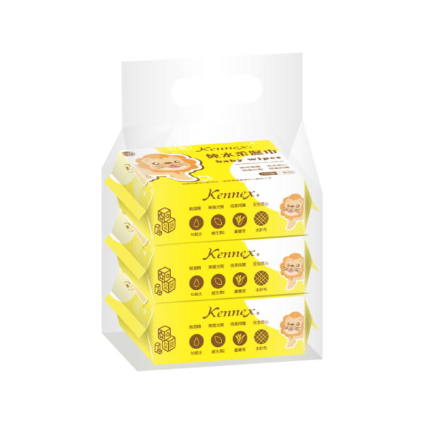 A0001-03_03 獅子純水濕巾 100抽 3包組